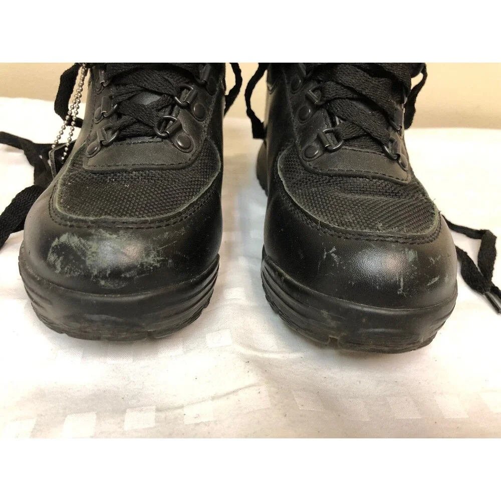 Vasque Gore-tex Hiking Boots Kids black  leather shoes Thinsulate US sz 4